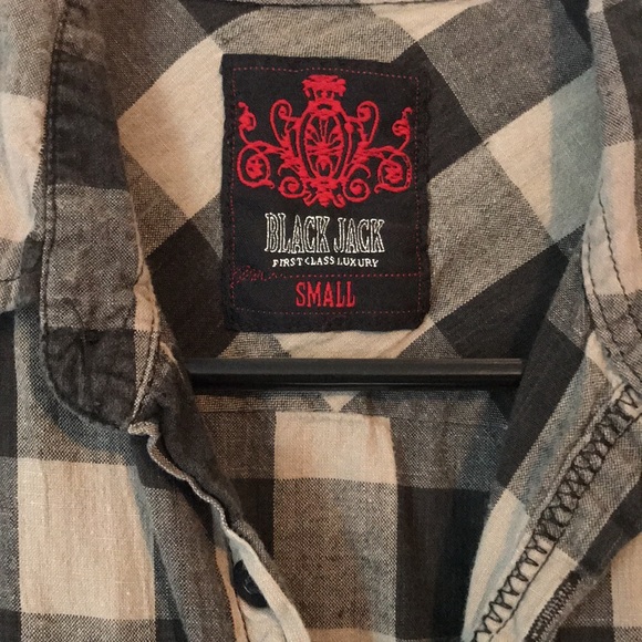 Black Jack button up - Picture 3 of 5